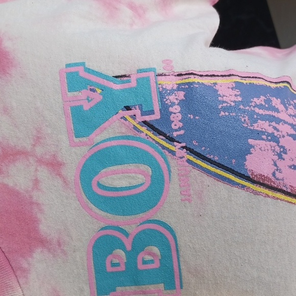 Andy Warhol for Playboy TieDye Graphic Tee, Sz L, 20" PTP, 28" L - Picture 2 of 5